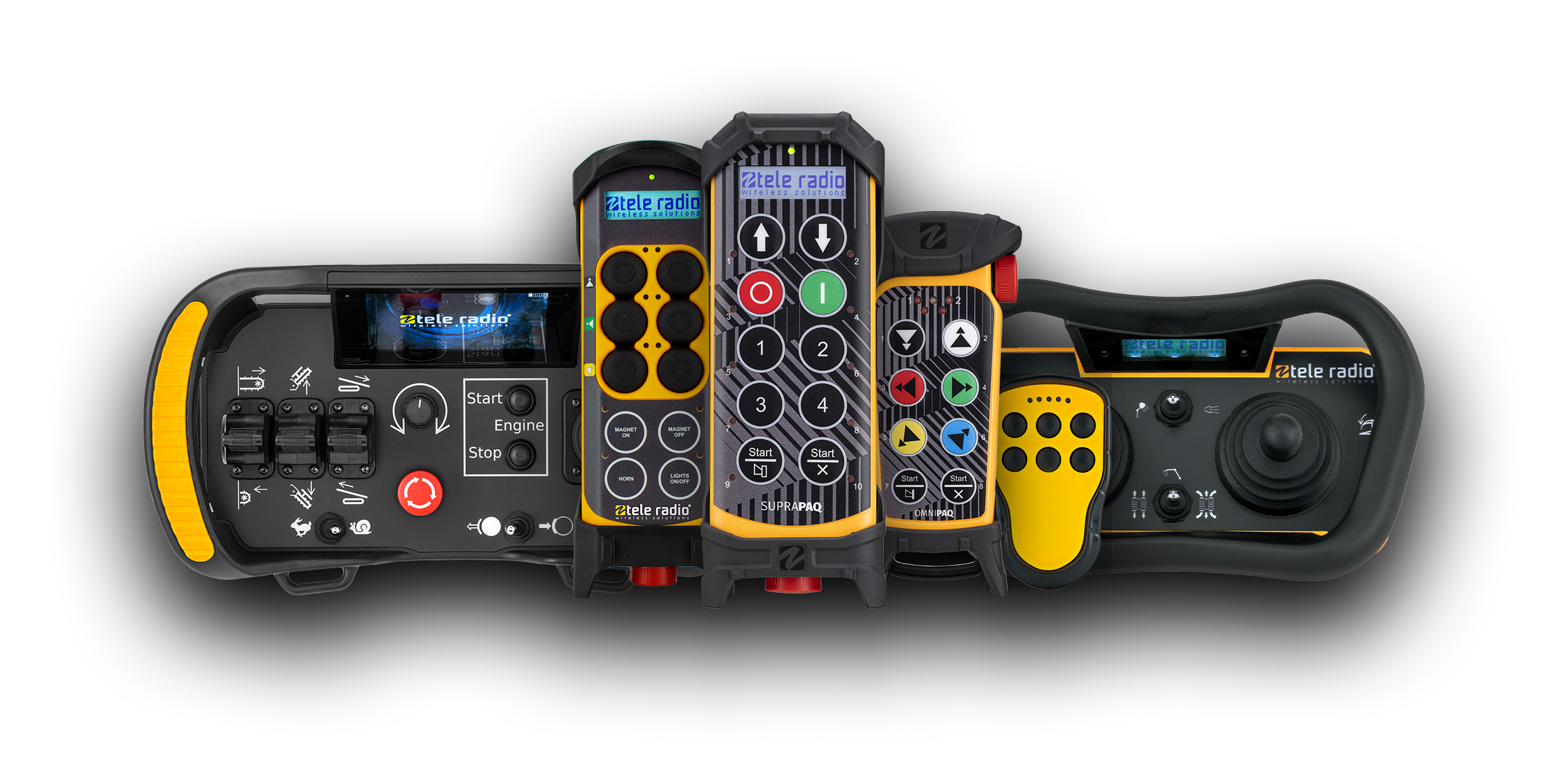Tele Radio Remotes Range